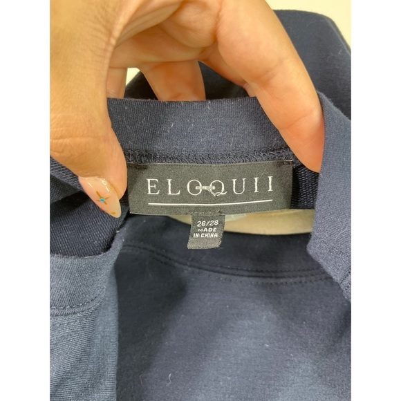 Eloquii Flounce Sleeve Sweatshirt - Picture 8 of 11